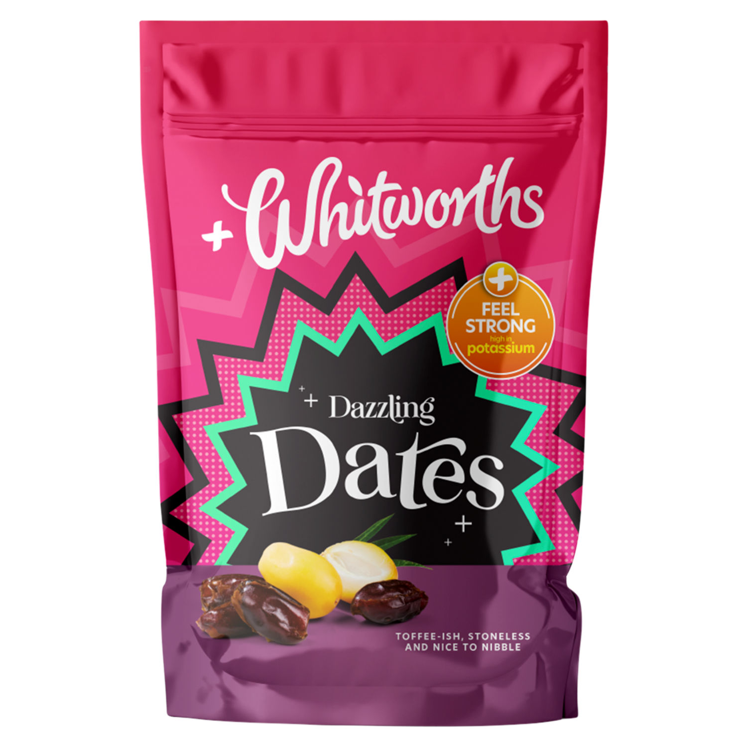 Whitworths Dazzling Dates Dried Stoned Dates 300g