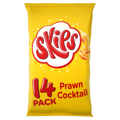 Skips Prawn Cocktail Multipack Crisps 14 Pack