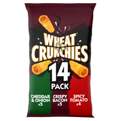 Wheat Crunchies Variety Multipack Crisps 14 pack