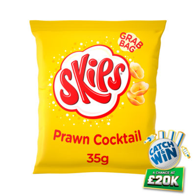 Skips Prawn Cocktail Grab Bag Crisps 35G