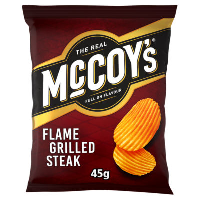 McCoys Flame Grilled Steak Grab Bag 45G