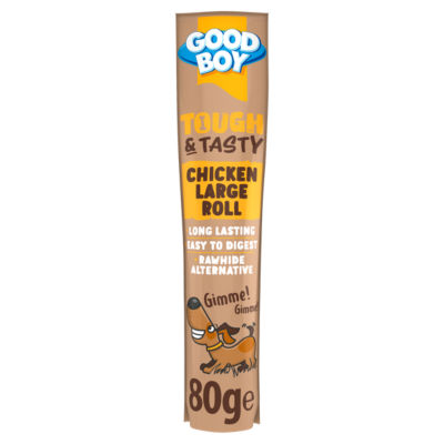 Good Boy Tough & Tasty Dog Treats Large Roll 80g