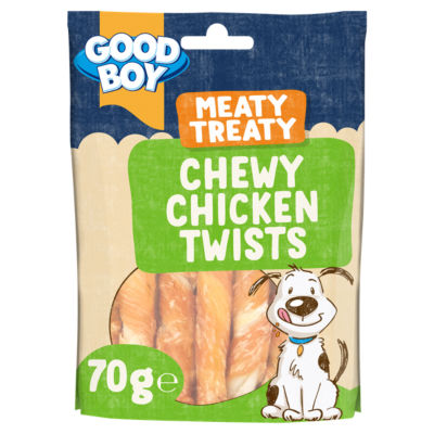 Good Boy Meaty Treaty Chewy Chicken Twists 70g