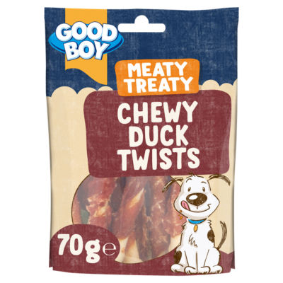 Good Boy Meaty Treaty Chew Duck Twisters 70g