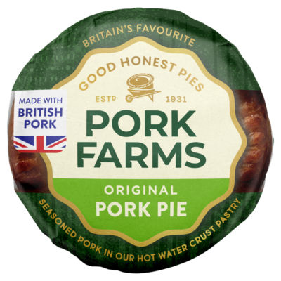 Pork Farms Original Pork Pie 295G