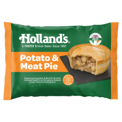 Hollands Potato & Meat Pie 184G