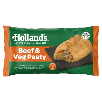 Holland's Beef & Veg Pasty