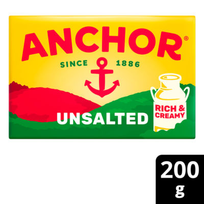 Anchor Unsalted Butter 200G
