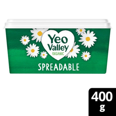 Yeo Valley Organic Spreadable Blend of Butter and Rapeseed Oil 400g