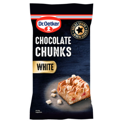 Dr Oetker Dr. Oetker White Chocolate Chunks 100g