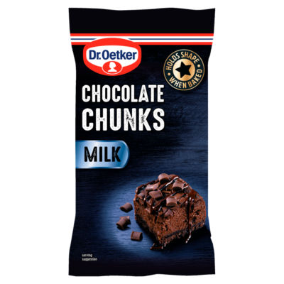 Dr Oetker Dr. Oetker Milk Chocolate Chunks 100g