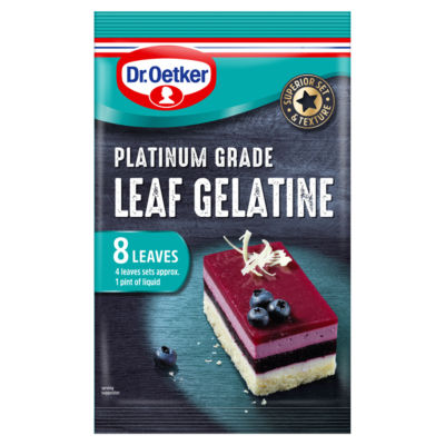 Dr. Oetker Platinum Grade Leaf Gelatine 13G - Image 5