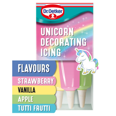 Dr. Oetker Rainbow Decorating Writing Icing 6 x 19g (114g)