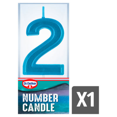 Dr Oetker Number 2 Candle