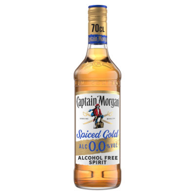 Captain Morgan Alcohol Free Spirit - Spiced Gold 70cl