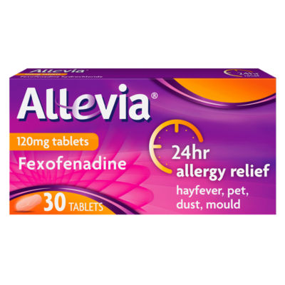 Allevia 120Mg Hayfever Relief 30 Pack