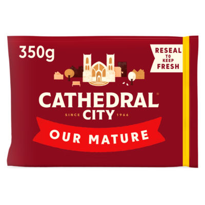 Cathedral City Our Mature Cheddar Cheese 350G