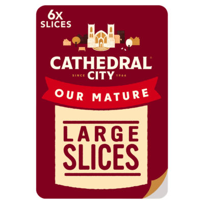 6 Slices Mature Cheddar Cheese 150g