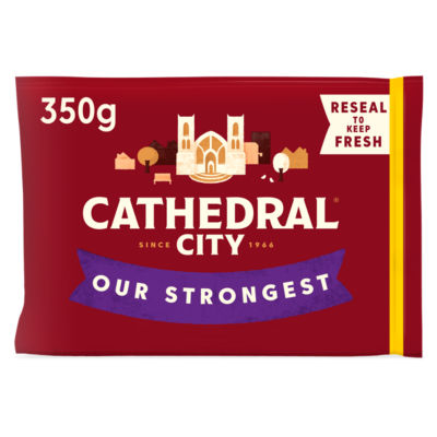 Cathedral City Vintage Our Strongest Cheddar Cheese 350G