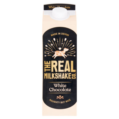 The Real Milkshake Company The Real Milkshake Co. White Chocolate Flavoured Milk Drink 1 Litre