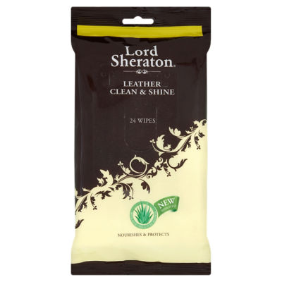 24 Leather Clean & Shine Eco Wipes
