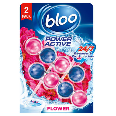 Bloo Power Active Lemon Rim Blocks 2 x 50g