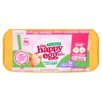 Free Range 10 Mixed Weight Eggs