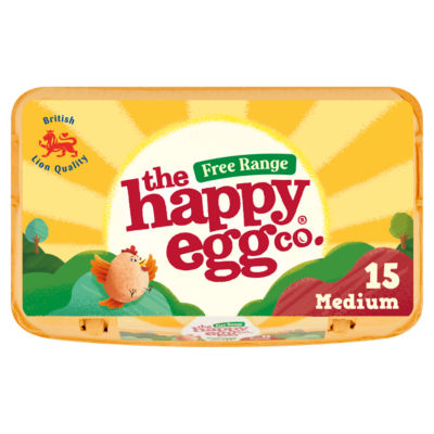 The Happy Egg Co Free Range Eggs 15 Medium