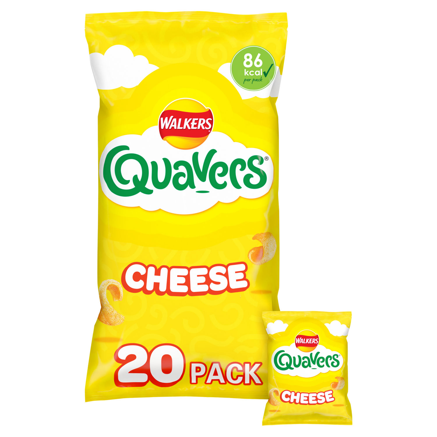 Quavers Cheese Savoury Twists Multipack 20x16g