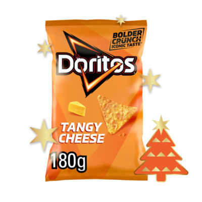 Doritos Tangy Cheese Tortilla Chips Sharing Crisps 180G