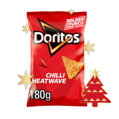 Doritos Chilli Heatwave Tortilla Chips Sharing Crisps 180G