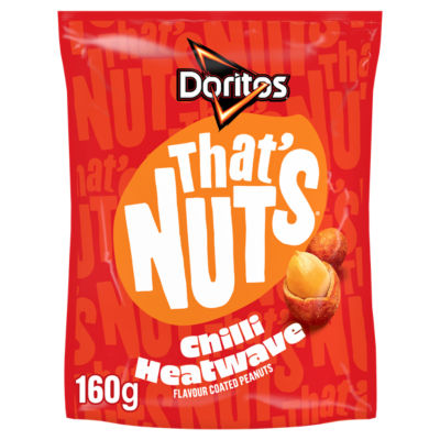 That's Nuts Doritos Chilli Heatwave Sharing Coated Peanuts 160G