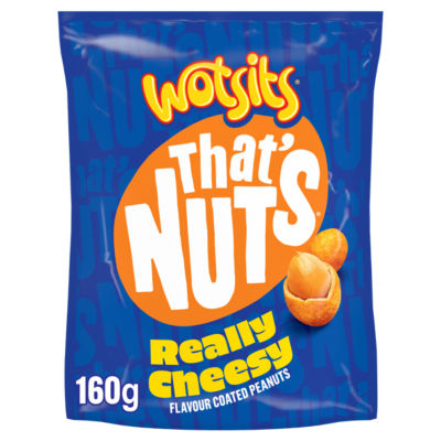 Wotsits Thats Nuts Really Cheesy 160g