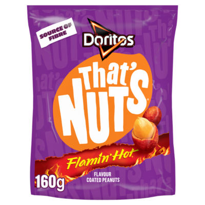 Doritos Thats Nuts Flamin Hot 160g