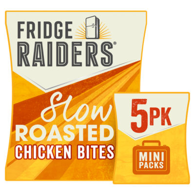 Fridge Raiders Slow Roasted Chicken Snack Bites 5 X 22.5G