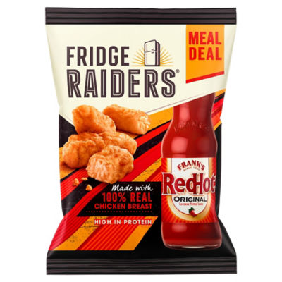 Fridge Raiders & Frank's Red Hot Original Chicken Snack Bites 45g ...
