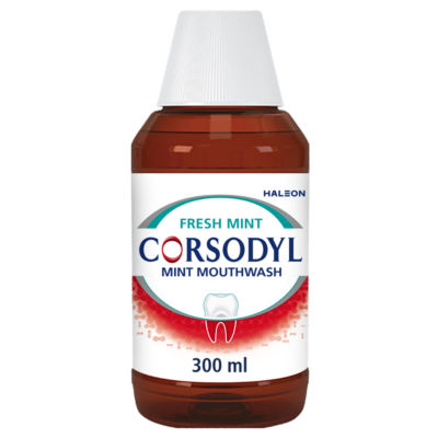 Corsodyl Mint Mouthwash 300Ml
