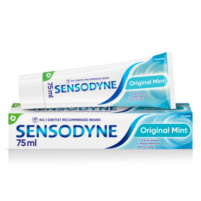 Sensodyne Daily Care Original Mint Toothpaste, 75ml - ASDA Groceries