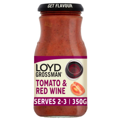 Loyd Grossman Tomato & Red Wine Pasta Sauce 350g