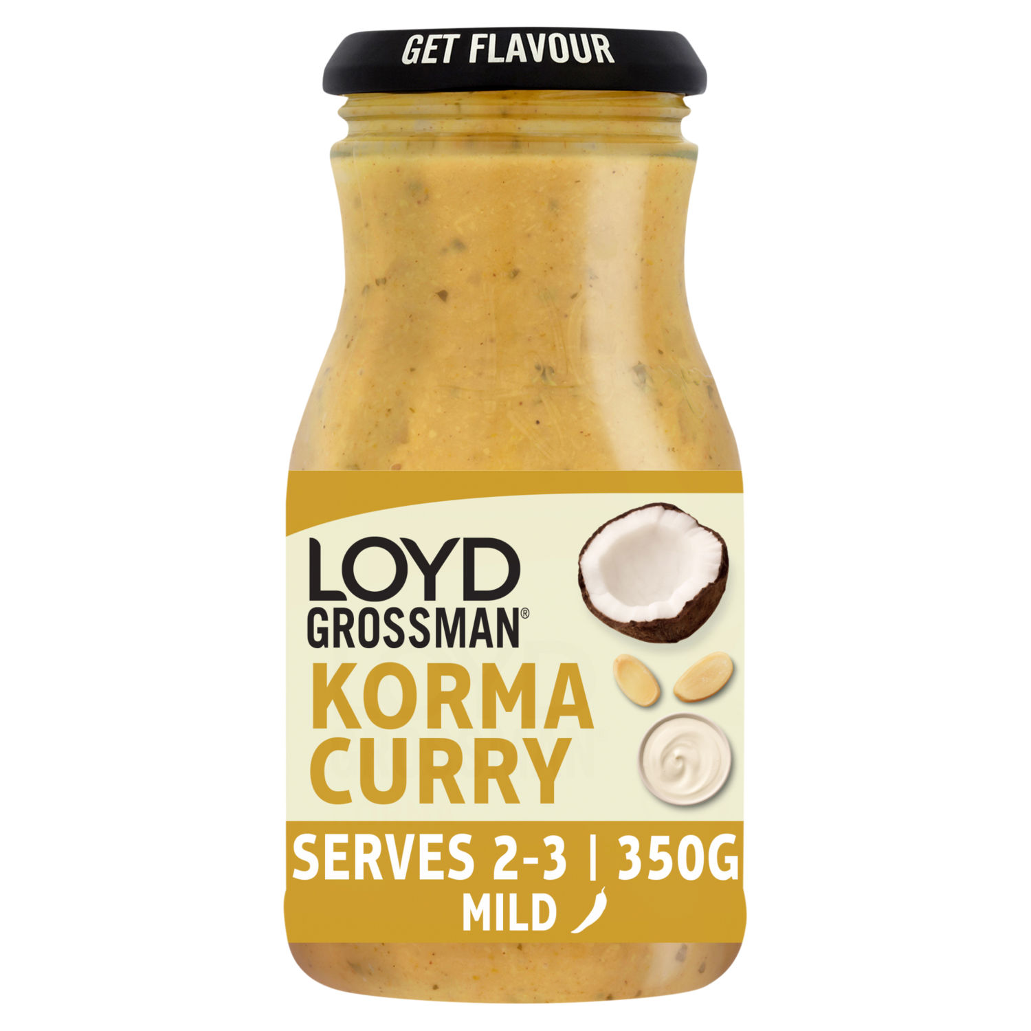 Loyd Grossman Indian Korma Curry Sauce 350g