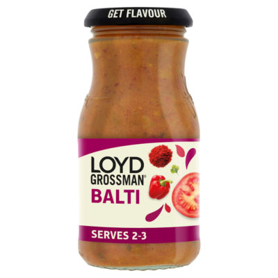 Loyd Grossman balti medium curry sauce