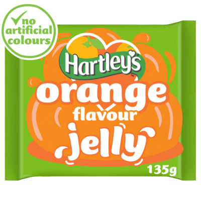 Hartleys Orange Jelly 135G