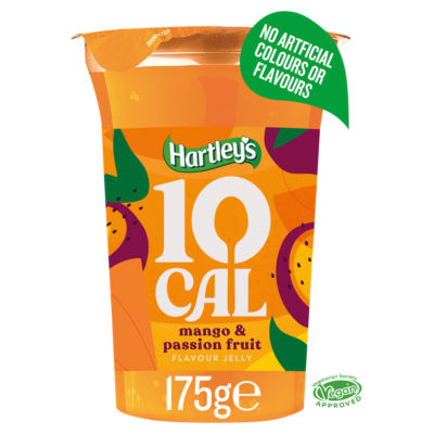 Hartley's 10 Cal Mango & Passion Fruit Flavour Jelly 175G