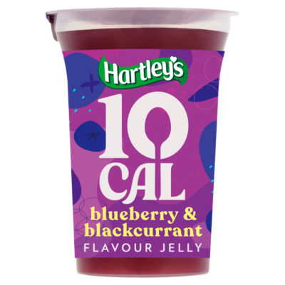 Hartley's 10 Cal Blueberry & Blackcurrant Flavour Jelly 175G