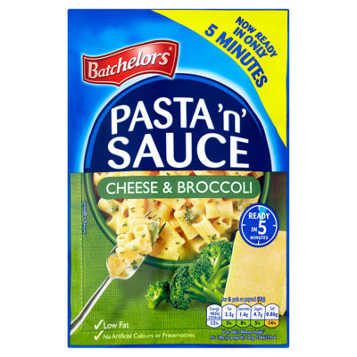 Batchelors Super Pasta 'n' Sauce Sachet Cheese & Broccoli - ASDA Groceries