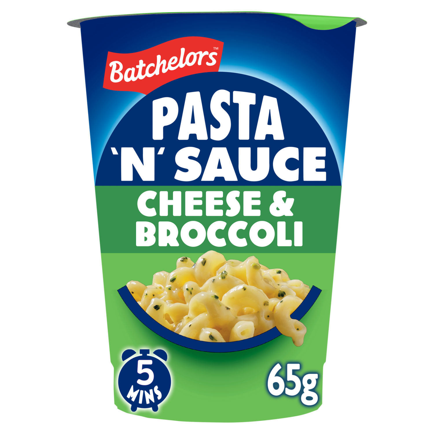 Batchelors Pasta 'n' Sauce Cheese & Broccoli Flavour Instant Pasta Pot 65g
