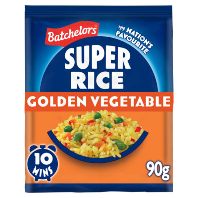 Super Rice Golden Vegetable Flavour Packet Rice 90g