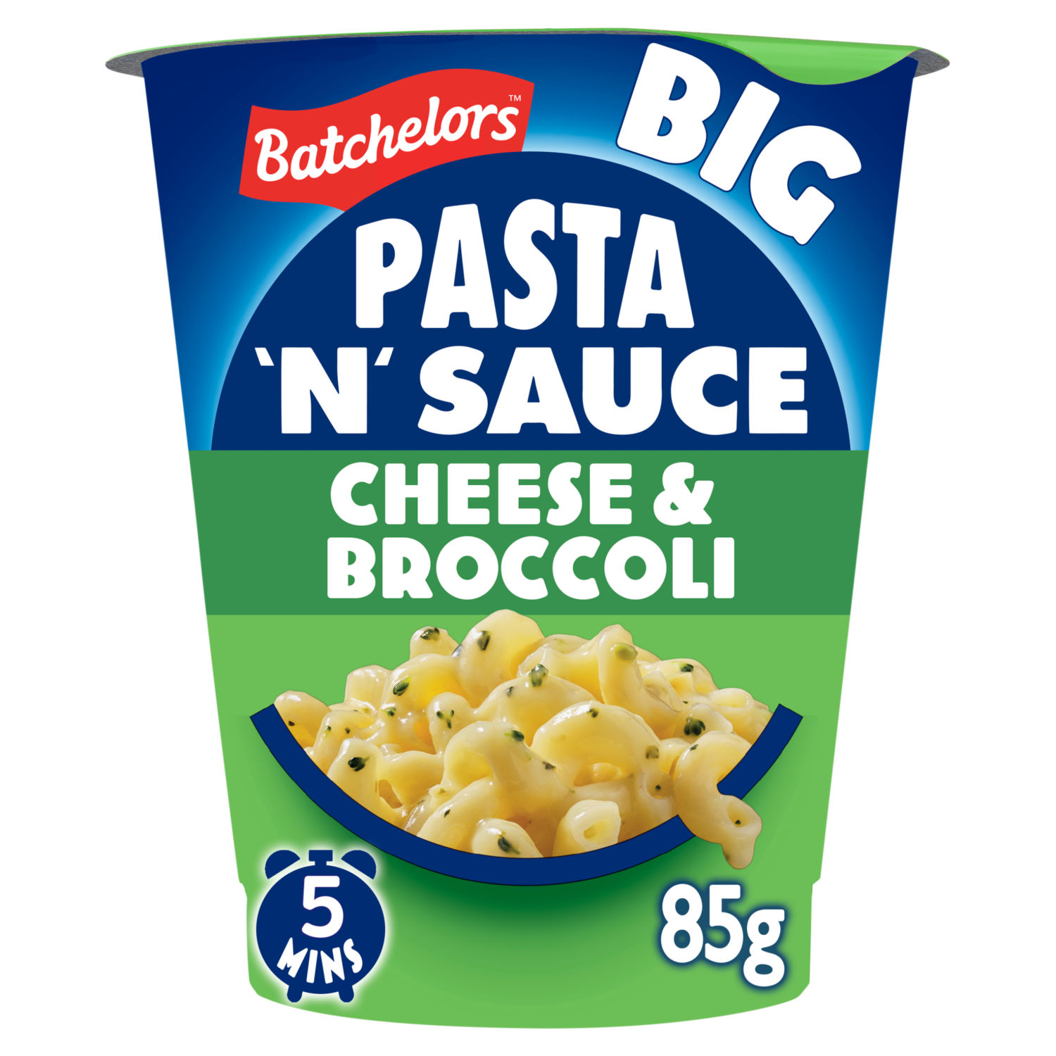 Batchelors Big Pasta 'n' Sauce Cheese and Broccoli Instant Pasta Pot 85g