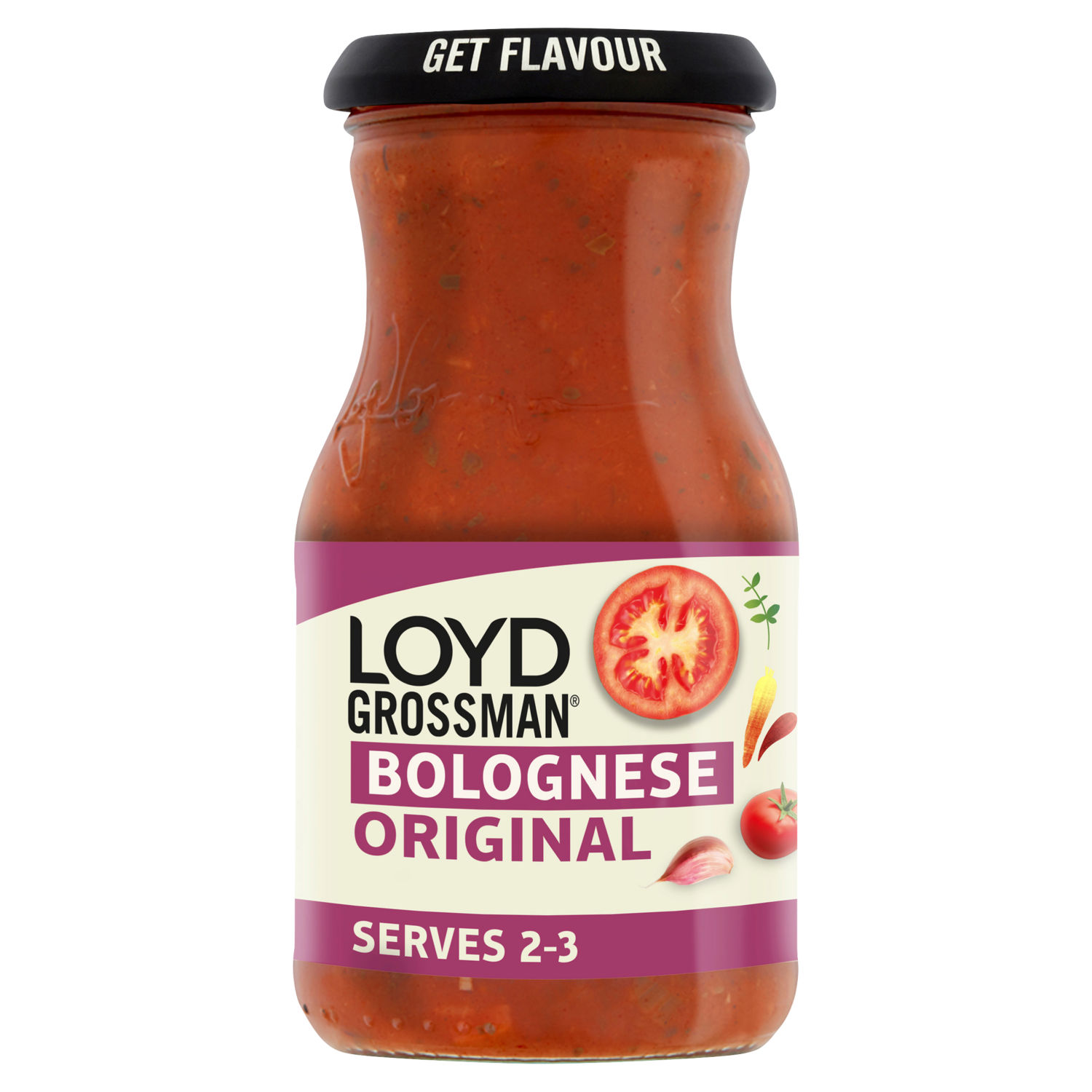 Loyd Grossman Bolognese Original Tomato Pasta Sauce 350g
