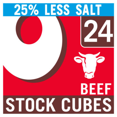 OXO 24 Reduced Salt Beef Stock Cubes